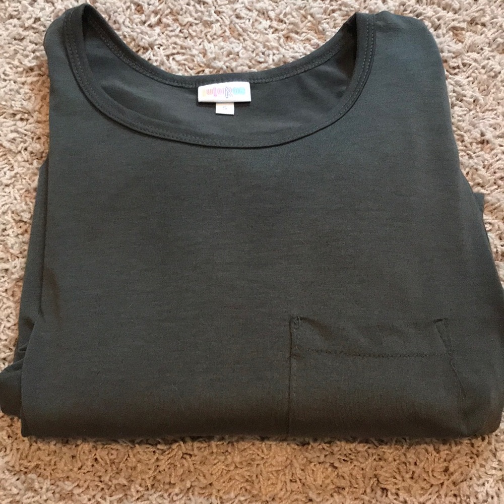 LulaRoe Carly - charcoal color